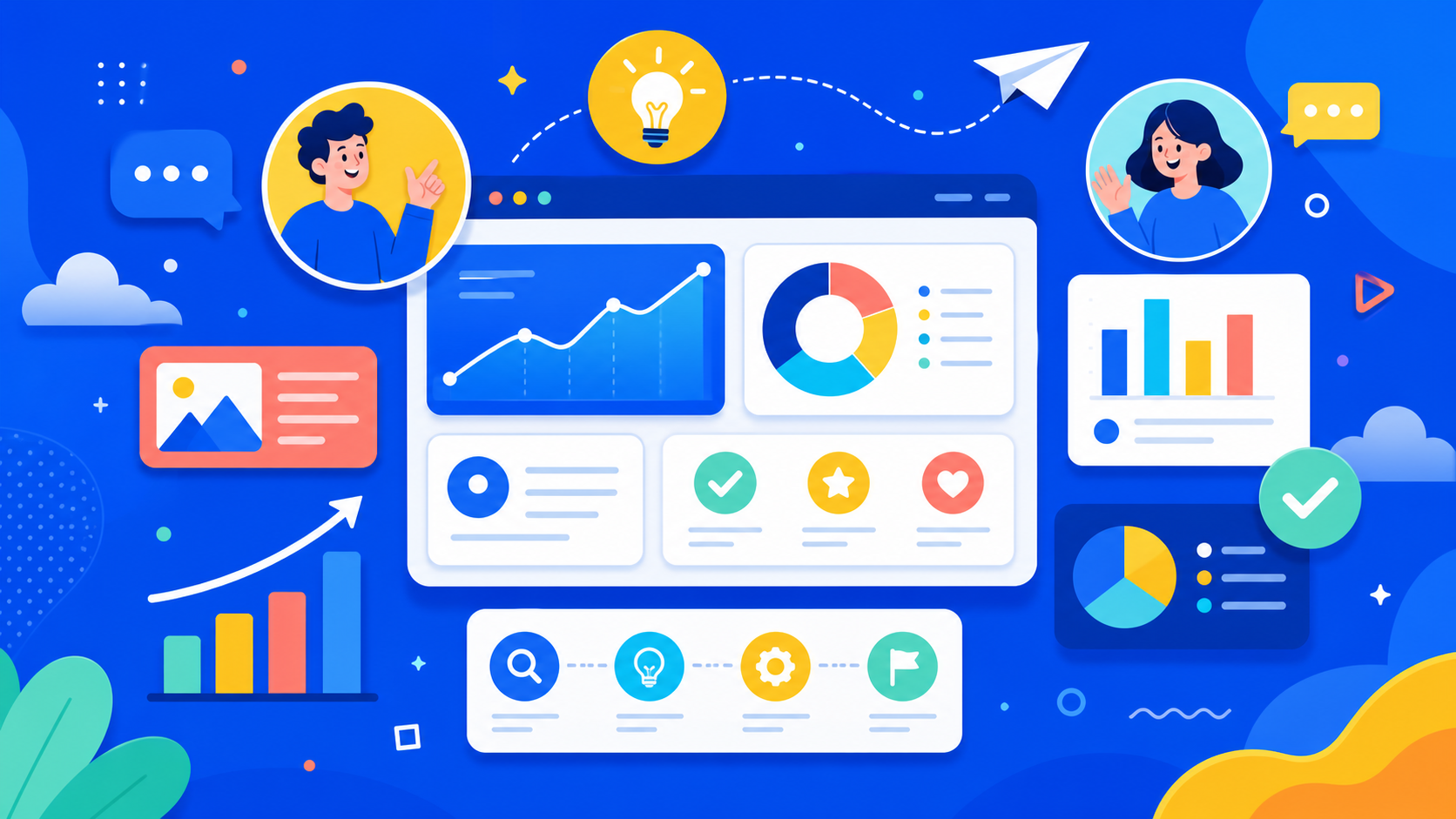 Video esplicativo con infografiche animate